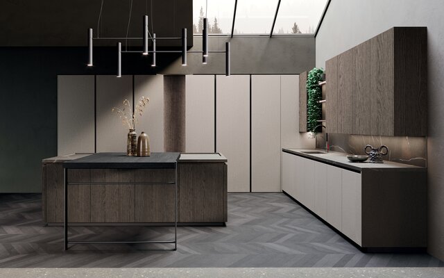 Binova - Kitchens model Bluna Tech